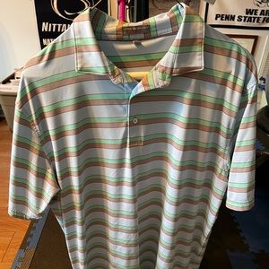 Peter Millar Summer Comfort Cascata Golf Club XL Polo